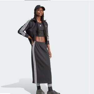 ADICOLOR KNIT SKIRT - Black